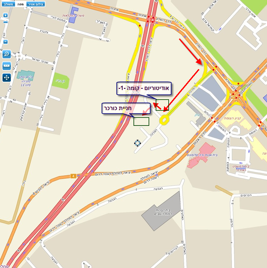 Amdocs parking map.png