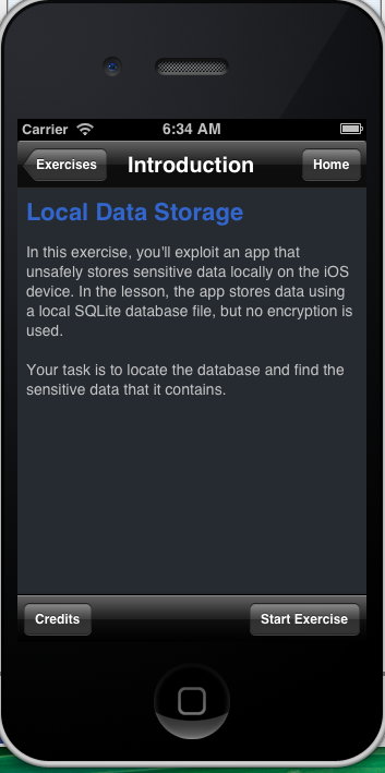 Local Data Storage