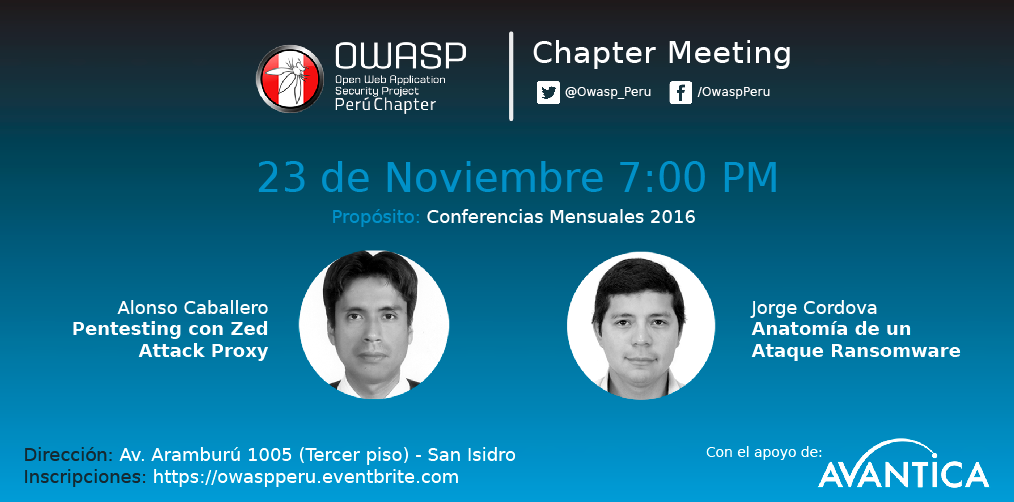 Peru chapter meeting nov.png