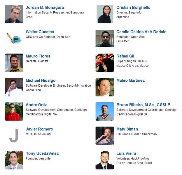 File:AppSecLatam Speakers.JPG