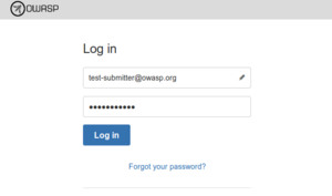 OSD Login page